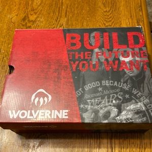 Wolverine size 10 1/2 good brand new composite toe .